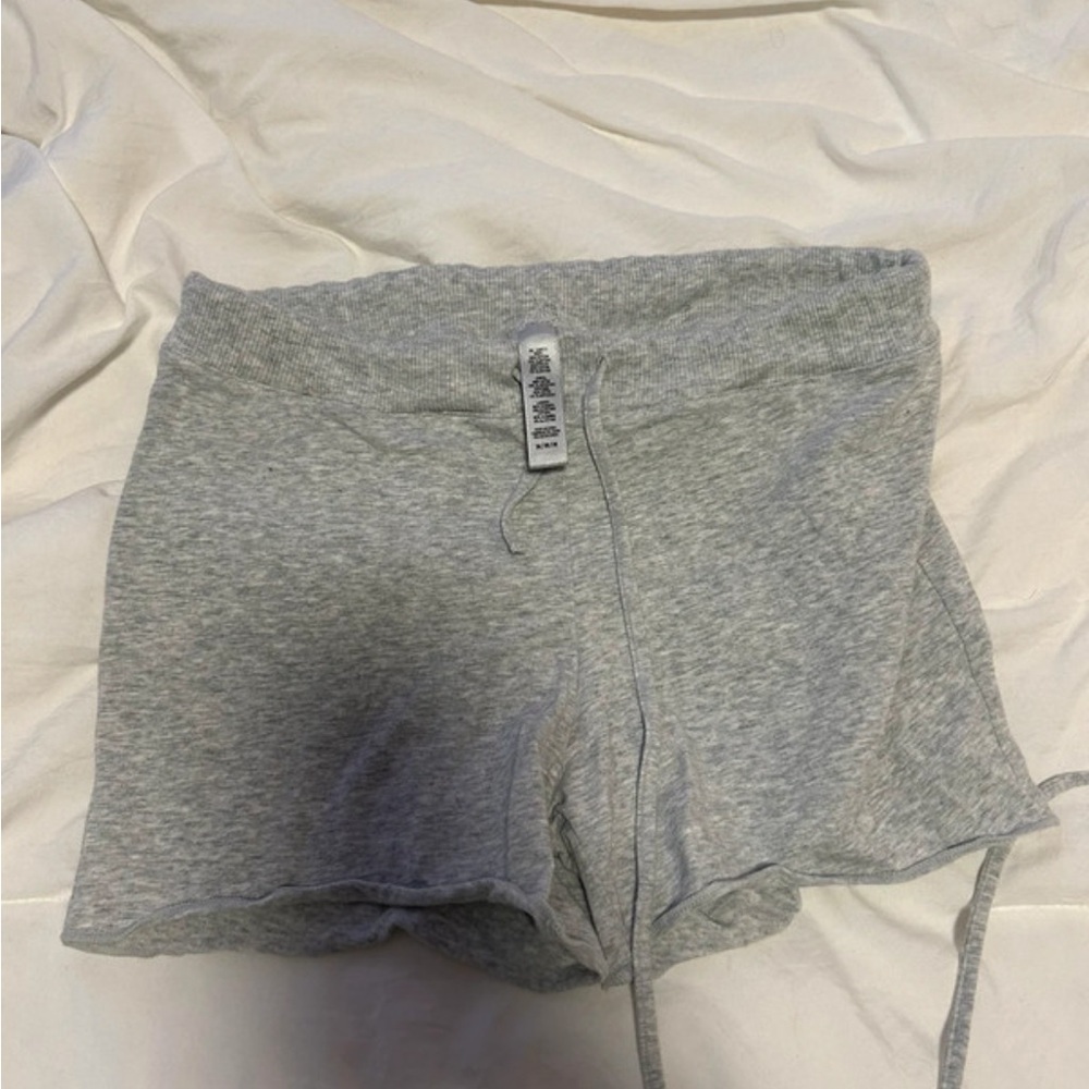 skims brand new cotton jersey shorts